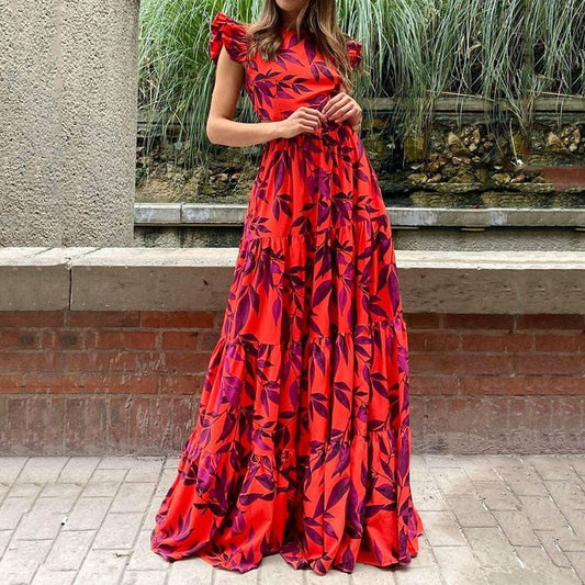 Sofía | Vestido De Flores Elegancia Sutil - La Moda México